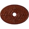 Ekena Millwork Alexa Ceiling Medallion (Canopies up to 5 5/8"), 30 3/4"W x 21 1/4"H x 3 7/8"ID x 1 5/8"P, Firebrick CM21X30ALFIF - alternate 1